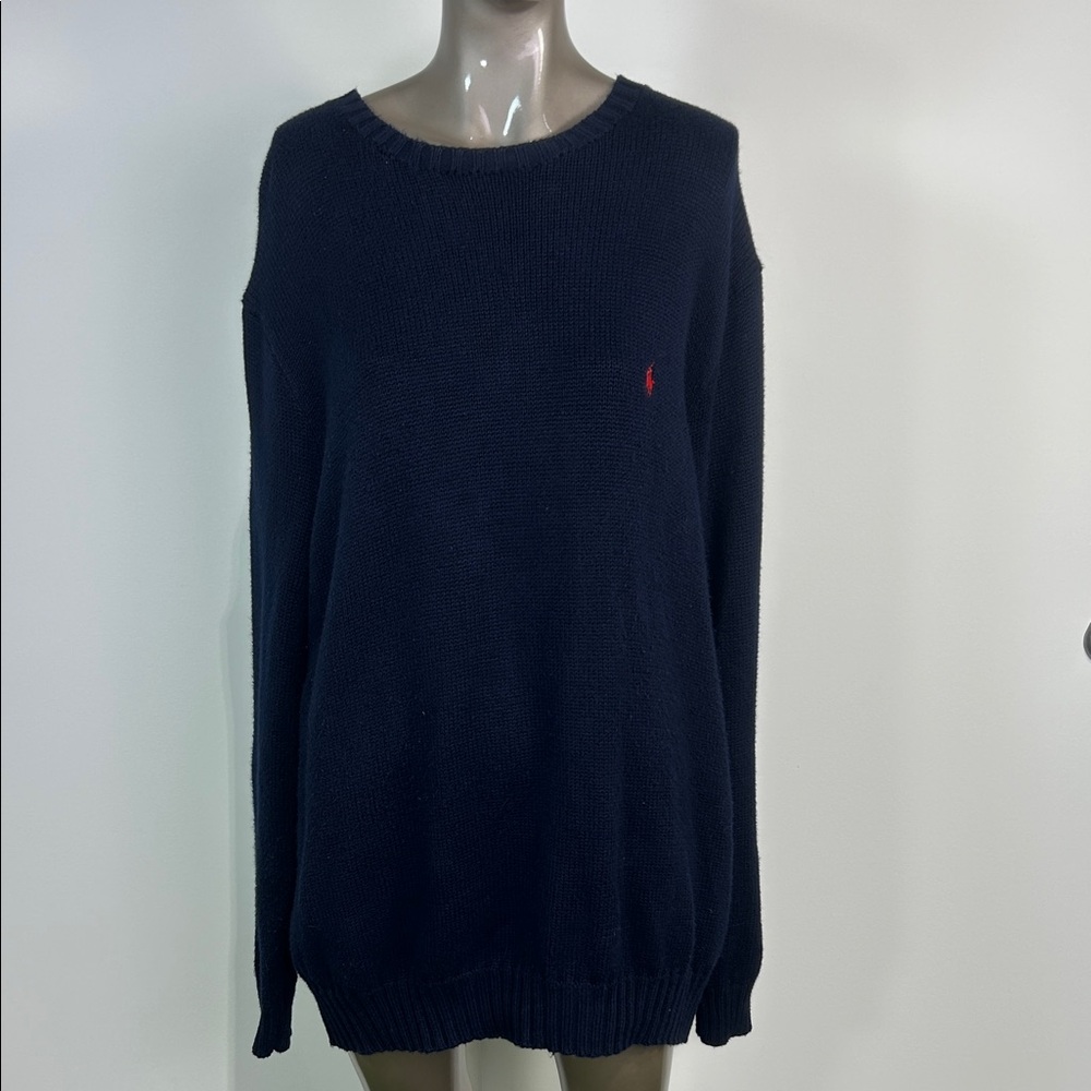 Ralph Lauren Dark Blue Crewneck Sweater